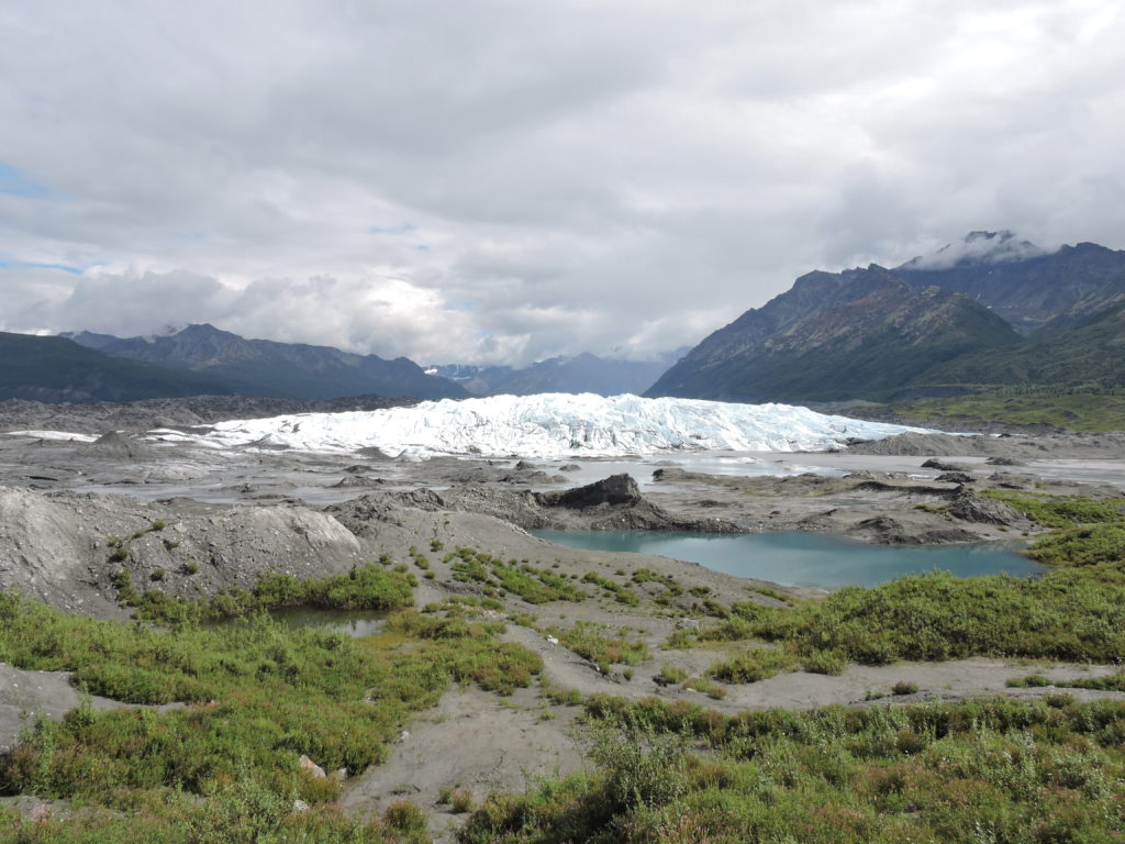 View of Matanuska Glacier from Glacier Park
