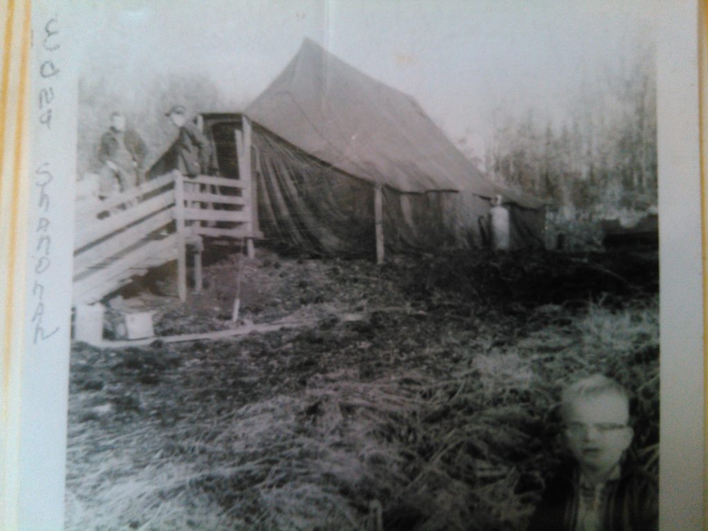 Living in a tent at Su Station 1960 from the Lydic Collection